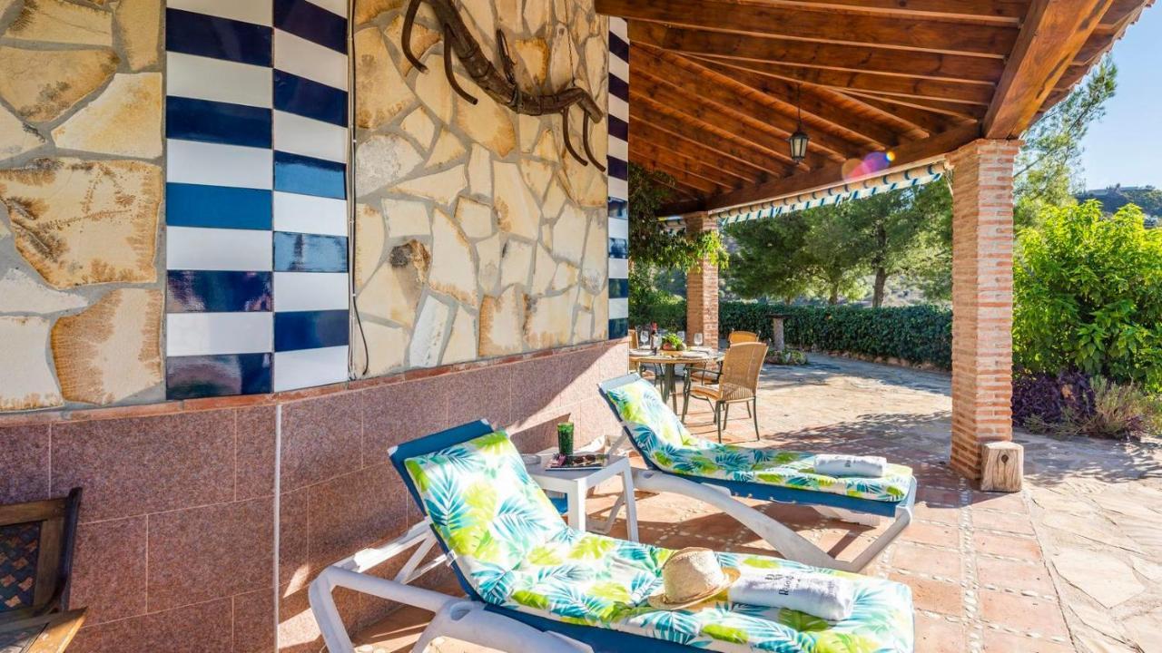 Casa La Noria Iznate By Ruralidays Villa Buitenkant foto